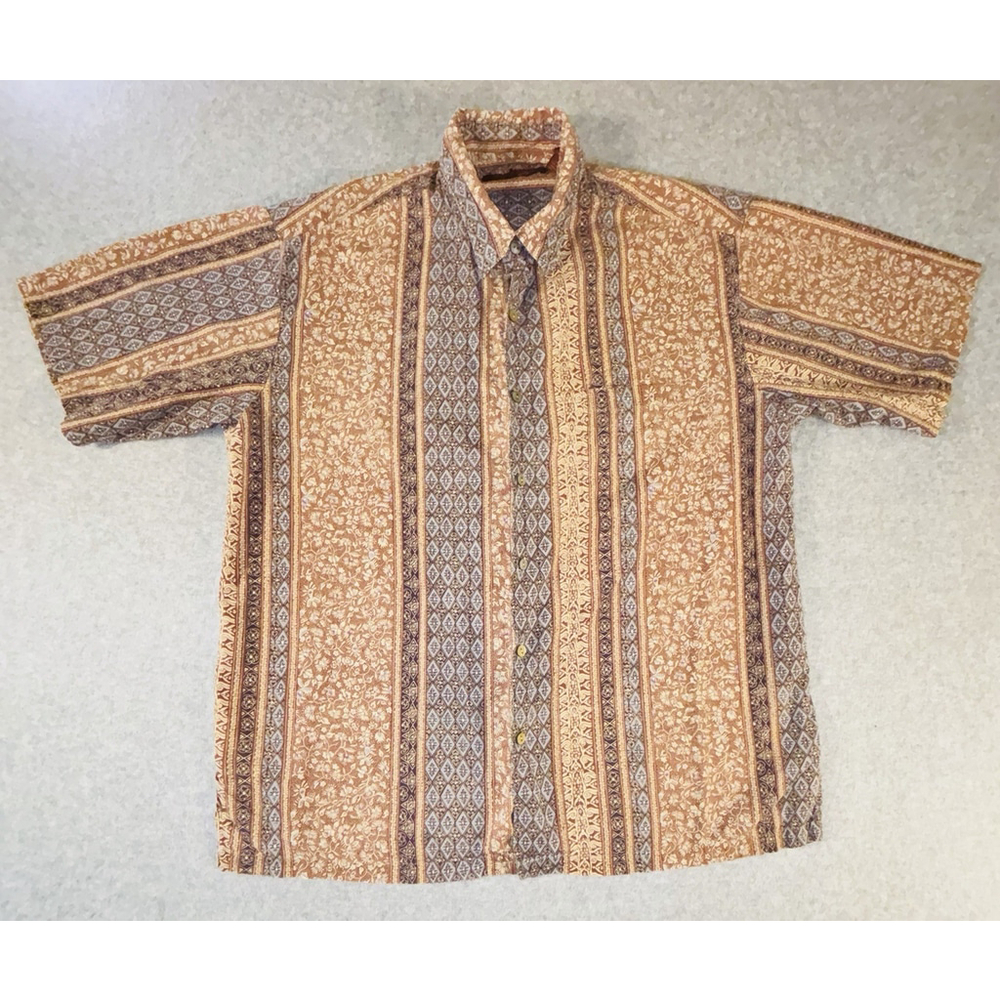 Tori Richard Honolulu Shirt Mens M Hawaiian Aloha Made In Hawaii Cotton